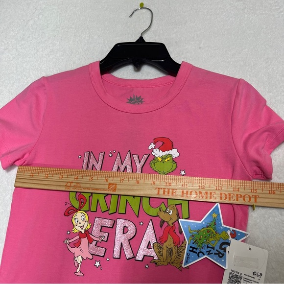 Hybrid Apparrel FOREVER 21 Womens Short Sleeve Cropped Knit Baby Tee In My Grinc - Picture 4 of 6